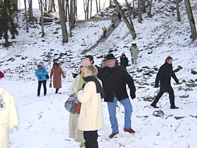 At the heart of the crate, a lake of ice