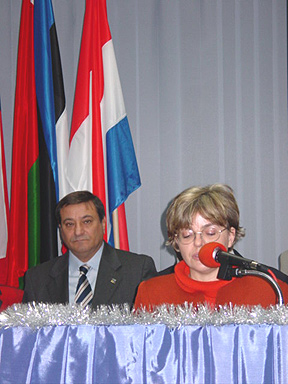 The speech delivered by Ms Grazyna Cudak the representative of the Governor of Wielkopolska Province Mr Andrzej Nowakowski