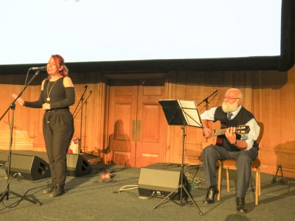 Song and guitar (Begum Ilknur Turkuaz and Sedat Sarici)