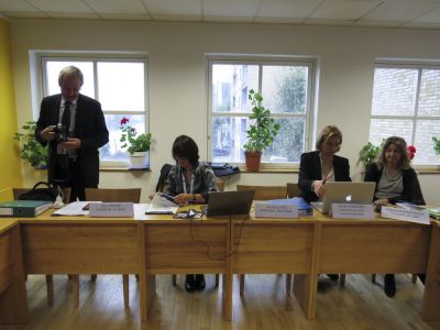 Part of the Presidium: Klaus Enengl, Ana Paula Pais, Nadine Schintgen, Boguslawa Pienkowska