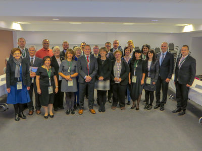 Photo de famille du nouveau Comité Directeur