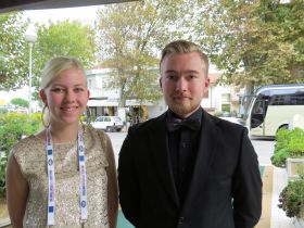 Or again Thomas Lindgren aged 19 and Henna Kaugas aged 18 from the Helsinki school (Finland)
