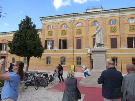 Façade of the Malatestiana Library