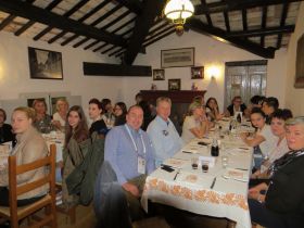 Overall view of one of the dining halls