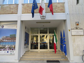 L’entrée de l’IPSSEOA de San Benedetto del Tronto.  