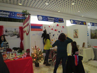 L’installation des stands 