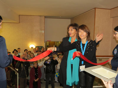 Ca y est, l’exposition est désormais ouverte !