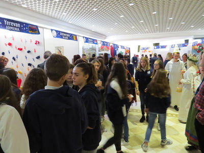 Les visiteurs se sont pressés tout au long des deux journées d’exposition. En majorité des scolaires des écoles de San Benedetto del Tronto.  