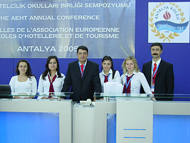 l’équipe d’accueil presqu’au complet !