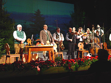 le final de la veillée de Noėl ą la mode autrichienne. Superbe.