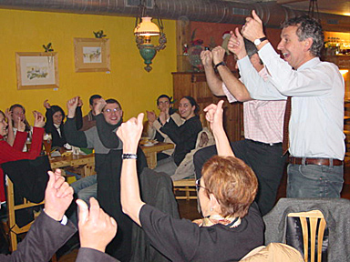 Freddy et Klaus ne sont pas en reste pour se défouler !