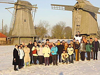 il fait froid mais le soleil est tout de mźme au rendez-vous !