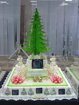 Une oeuvre du pātissier- confiseur Kandowski. Le meilleur de Poznan!