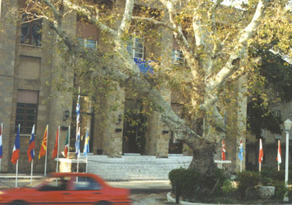 Faēade de la « Hospitality & Tourism School of Advanced studies/Hotel Soleil