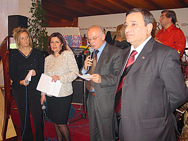 M.Tarcisio Torreggiani pendant son allocution