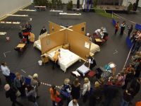 Seen from above, the Housekeeping and Room-service competition