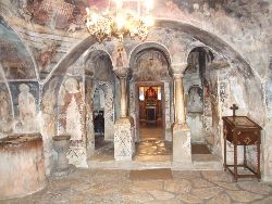 superb frescos which have not been well preserved