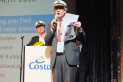 The two ‘captains’ giving their orders