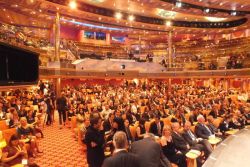 The ‘Osiris’ theatre and its hosts for an evening unlike any other