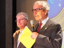 A duo that we will no longer see on stage: Klaus Enengl and Louis Robert 