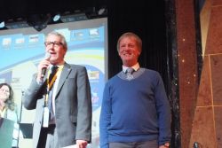 The President and Hans Russegger