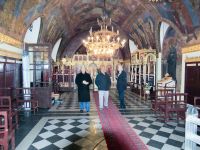 Dans l’église construite par des soldats ( la photo était interdite !!!)