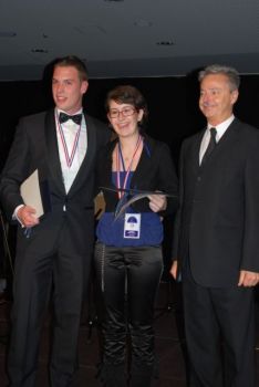 Restaurant service competition - concours de service en salle de restaurant - Second prize winner- deuxième prix gagnant