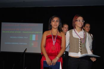 Cocktail bar competition - concours de cocktail - Second prize winner- deuxième prix gagnant