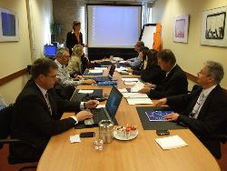 Members of the Presidium hard at work