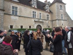 Before we entered the castle we needed the explanations provided by students from the school’s BTS (HND) tourism section. 