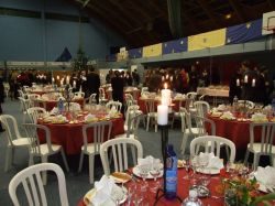 Partial view of the dining hall