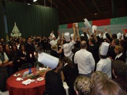 Chefs and their brigades celebrate their success!