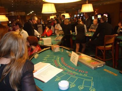 A casino atmosphere is ensured!
