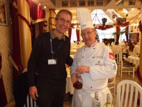 Klaus Enengl président de l’AEHT a également eu droit à l’elixir !