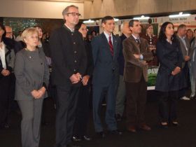 The VIPS in the front row