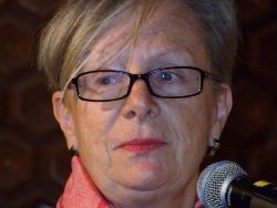 Christiane Keller s’adresse à l’assistance