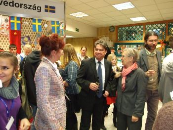 La visite des stands.