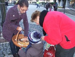 Les petits ne sont pas oubliés pour une friandise !