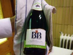 Un excellent crémant hongrois en guise d’apéritif