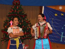 Prešov (Slovaquie) chant et accordéon