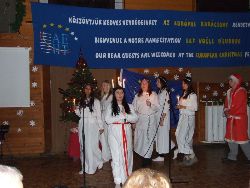 Lund/Örebro (Suède) le grand classique - procession de Ste.Lucie 