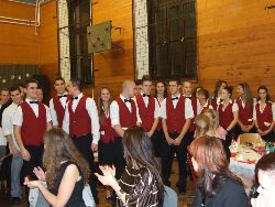 La brigade des élèves chargés du service en salle 