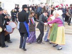 En attendant le top départ, une danse endiablée s’est improvisée