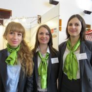 Lisette, 18 ans BTS Hébergement, Claire 22 ans, BTS Tourisme, Fanny 18 ans BTS tourisme 