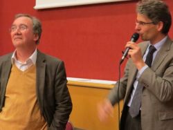 Alain-Pierre Merger avec à ses côtés Cyril Robin-Champigneul