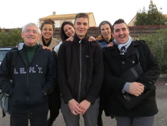 Avec les rires, le massage fut un plaisir !