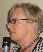 Christiane Keller s’adresse à l’assistance 