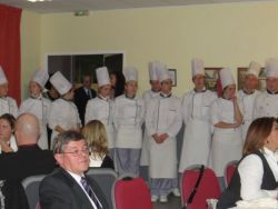  The kitchen and restaurant brigades richly deserved the applause