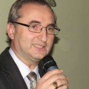 Jozef Senko, Director of the Prešov Hotel School, addresses the assembled guests