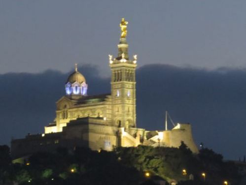 Symbol of Marseilles, Notre- Dame de la Garde